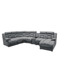 thumbnail image 2 of Sala Modular 6 piezas con porta vasos Marise - Gris Obscuro, 2 of 5