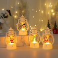 thumbnail image 2 of Luces LED decorativas para Navidad, lámpara de viento, Papá Noel, muñeco de nieve, luz Led para luces de Feliz Navidad, regalo, adorno de Navidad, 2 of 4