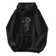 thumbnail image 1 of Sudadera con cremallera Gibobby Estampado diario Negro M, 1 of 5