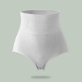 thumbnail image 1 of Bragas de cintura alta ropa interior de mujer Bragas transpirables M-XL Gris M Colcomx ropa interior adelgazante, 1 of 8