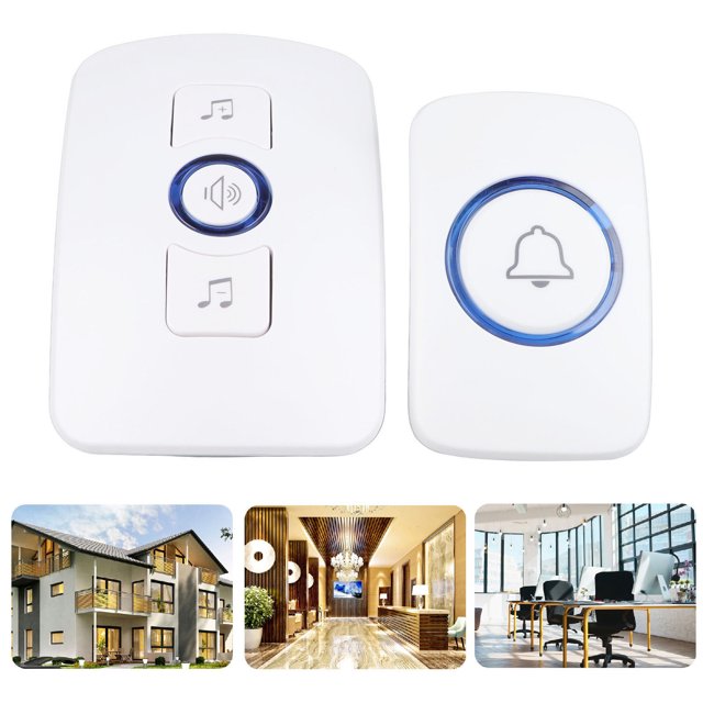 Timbre para el hogar inteligente fácil instalación amplio uso timbre para timbre de 05 W inalámbrico 433 MHz para hoteles