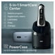 thumbnail image 5 of Braun Series 8 8577cc - Maquinilla de afeitar eléctrica para hombres, elementos de afeitado 4+1 y recortadora de cabello largo de precisión, centro inteligente 5 en 1, cierre y suave, incluso en, 5 of 8