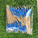 thumbnail image 2 of Palillos De Cóctel Rojo Verde 100 Dientes Palillos De Madera Suministros Para Fiestas Corazones Azules, 2 of 5
