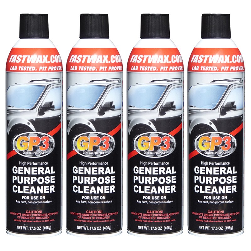 GP3 High Performance General Purpose Cleaner by FW1 Fast Wax (4 Pack