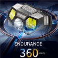 thumbnail image 4 of yingyy USB Charging COB LED Headlamp 5 Modes Waterproof Headlight Head Flashlight Flashlight For Outdoor Camping Night Fishing, 4 of 6