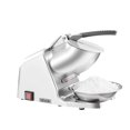 thumbnail image 1 of VEVOR Ice Crusher Machine, 143lbs Per Hour Electric 2 Blades Snow Cone Maker, Stainless Steel Shaved Ice Machine with Bowl and Cover, 300W 2000RPM Ice-Shaver for Home and Commercial Use, Silver, 1 of 9