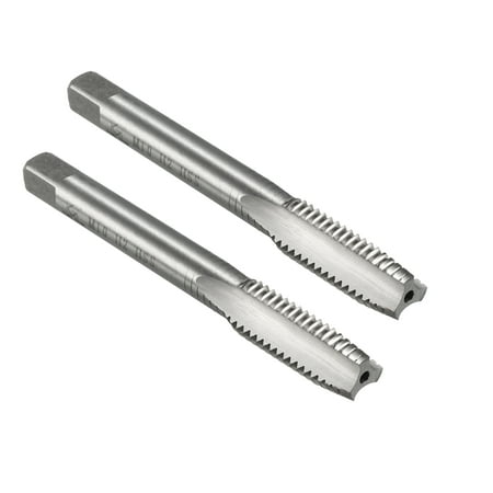 

Unique Bargains 2pcs Metric M10x 1.5mm Pitch Thread Plug Tap HSS for Threading Drill