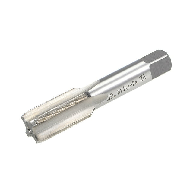 Unique Bargains Machine Métrique Robinet Gauche Filetage M14 1 Pce H2 4 Flûtes Acier Haute Vitesse