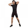 thumbnail image 4 of Midnight Navy Blue Men Summer Running Shorts Gym Mens Sport Compression Tights Quick Drying Training Fitness Compression Gym Shorts M, 4 of 9