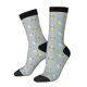 thumbnail image 1 of Balery Baby Elephant Giraffe Calcetas Largas con Estampado para Hombre y Mujer – Suaves y Transpirables, Talla Única (US 5-11), 1 of 6