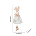 thumbnail image 6 of Easter Party Supplies Easter Bunny Figurines Color Bunny Hanging Ornaments for Easter Decoration Tabletop Centerpieces House Decor Spring Tea Party Baby Shower Supplies, New, A, 6 of 6