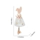 thumbnail image 3 of Uuiauoio Easter Bunny Figurines,Bunny Hanging Ornaments for Easter Decoration Tabletop Centerpieces Holiday Home Decor Spring Tea Party Baby Shower Supplies, 3 of 6