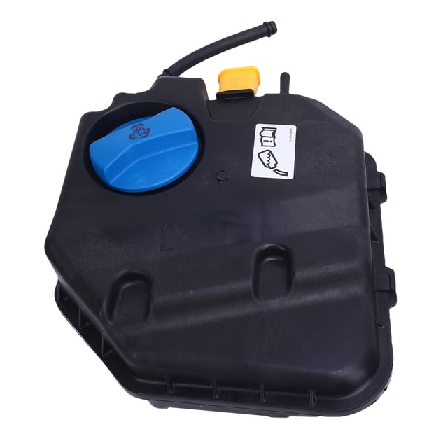 Engine Coolant Overflow Reservoir Tank, Enhanced Efficiency Coolant Recovery Overflow Expansion Tank 603-980 4L with Cap for Car