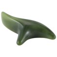thumbnail image 2 of de Abejas Verde Natural Cara Jade Gua Sha Masajeador Esquinas Junta Varilla Cuerpo Pie Acupoint Masaje Herramienta Salud, 2 of 5