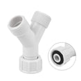 thumbnail image 4 of ZHIMAO Kitchen Sink Drain Pipe Adapter Dishwasher Washing Machine Y Tee Connector Adapter Double Inlet Junction Split Drain Connection, 4 of 9