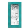 thumbnail image 2 of ArtToFrames 5" x 12" Turquoise Picture Frame, 5x12 inch Blue Wood Poster Frame (WOM-4588), 2 Pack, 2 of 7