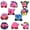 04# 10pcs, variant on personalize Shoe Charms Set Fit for Clog Decoration Personalized Gifts for Boys Girls Women Party Favors in 98 Styles
