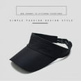 thumbnail image 3 of Sports Sun Visor Hats Twill Ball Adjustable Sun Caps for Men Women, 3 of 7