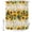 Yellow Beige, variant on Shower Curtains for Bathroom, Sunflower Waterproof Fabric Shower Curtain, Country Botanical Yellow Green Floral Leaf Decorative Bathroom Curtain for Bathtub, 36"x72", No Hooks Included