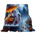 thumbnail image 2 of Blanket,Halloween Blankets For Hot Sleepers Pumpkin Cool Throw Blanket Lightweight Ice Blanket Summer Cold Blankets For Night, 2 of 9