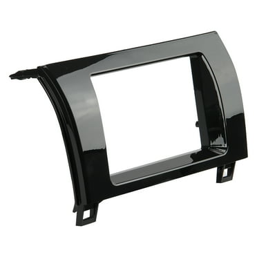 SCOSCHE TA2073B - 2007 Toyota Tundra DIN w/Pocket & Double DIN Mounting Dash Kit for Car Radio / Stereo Installation Black