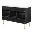 thumbnail image 5 of Modway Chaucer 48" Double Sink Wood & Metal Bathroom Vanity in Black/White, 5 of 17