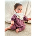 thumbnail image 4 of Crane Baby Ezra Unisex Adjustable Fit 100% Cotton 4 Layer Muslin Bandana Bib, Woodland Animal, Infant, 3 Piece, 4 of 5