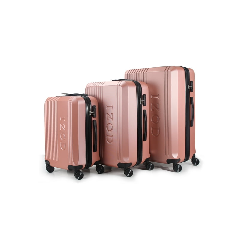 IZOD Zane Expandable ABS Hard shell Lightweight 360 Dual Spinning