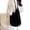 A-Black, variant on XINXIAOO Trendy Large Capacity Woven Clutch Wristlet, Stylish Hollow Design Handbag for Casual Outfits