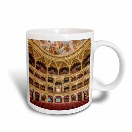 3dRose Hungary, Budapest, Hungarian State Opera House. - Ceramic Mug,