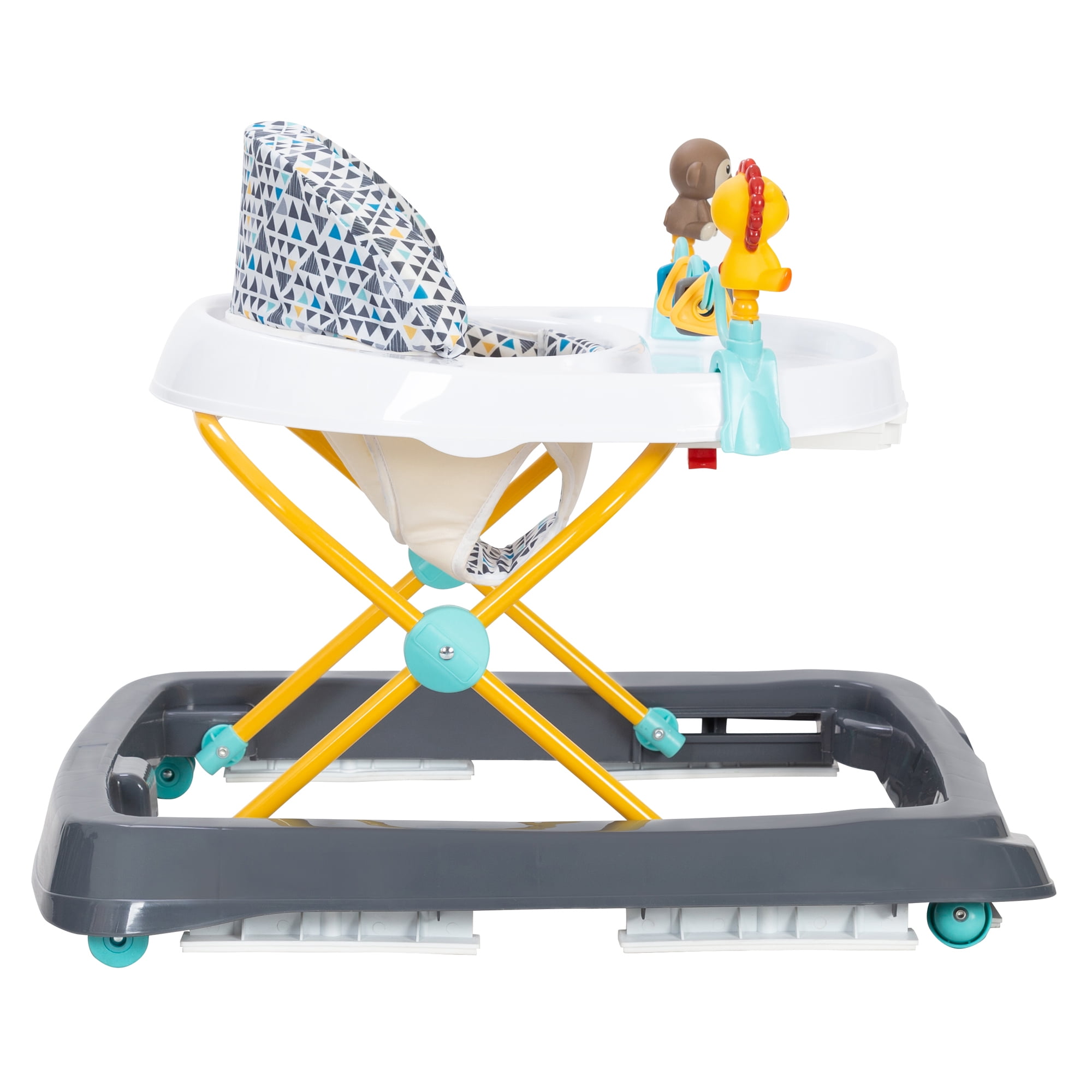 Smart Steps Trend 3.0 Baby and Toddler Activity Walker, Zoo-ometry Grey