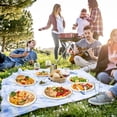 thumbnail image 6 of BN-LINK 125 Pack Disposable Paper Plates, 10’’ 100% Compostable Heavy Duty Plates, Eco-Friendly Biodegradable Sugarcane Fibers, for Parties, Picnics, BBQs, White, 6 of 7