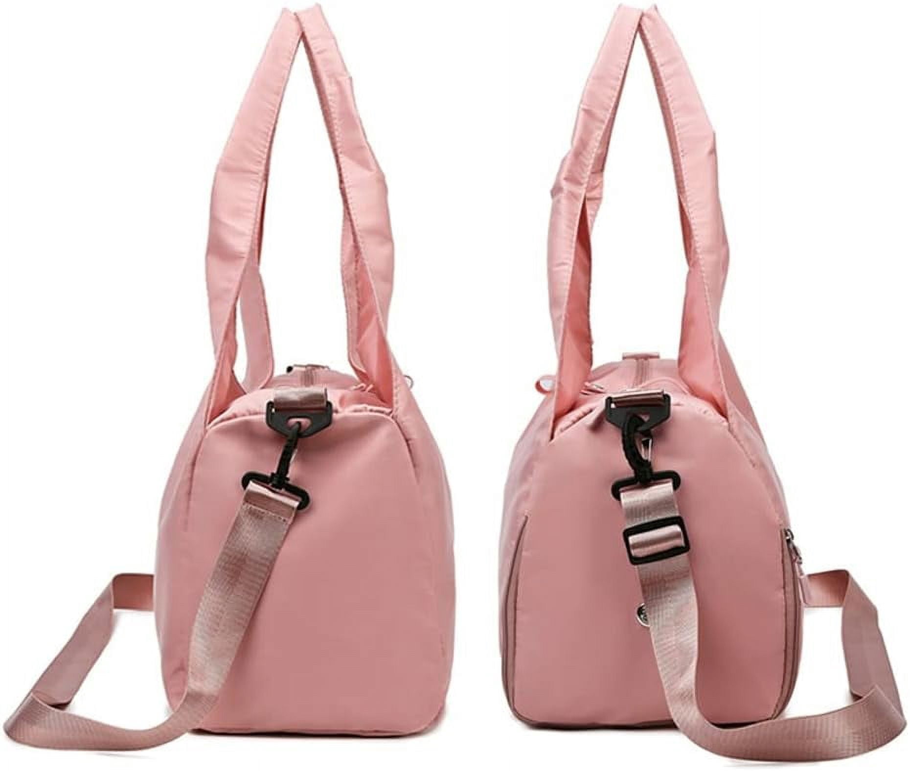 Kukuzhu Gym Bag for Women with Shoe Compartment,Waterproof Gym Tote Corssbody Bag Sports Travel Duffle Bag for Vacation Yoga 2023