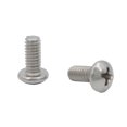 thumbnail image 2 of FixtureDisplays® 8-32*3/8" Stainless Pan Head Machine Screws, Full Thread, Phillips Drive, Stainless Steel 18-8, Machine Thread 312219, 2 of 7