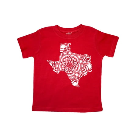 

Inktastic Texas Silhouette Mandala Gift Toddler Boy or Toddler Girl T-Shirt