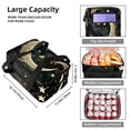 thumbnail image 3 of Crescent Double Layered Insulated and Refrigerated Lunch Bag with Two Compartments, Large Capacity, and Handheld Carry - 7.1x11.4x16.1 Inches, 3 of 6