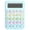 Blue, variant on Stylish Candy Desk Calculator with 12Digit Readout Comfortable Key Mechanical Keypad Calculator for Daily Calculations
