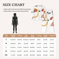 thumbnail image 2 of Salouo 2025 New Year'S Pattern Women's Pajamas Set Long Sleeve Button Down Sleepwear Soft Pj Lounge Sets for women 2 Piece Pjs Set with Long Pants -, 2 of 8
