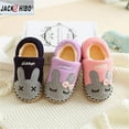 thumbnail image 3 of Girls Boys Home Slippers Warm Dinosaur House Slippers For Toddler Fur Lined Winter Indoor shoes, 3 of 7
