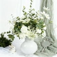 thumbnail image 2 of Artificial Flowers 25pcs Real Looking Fake Roses with Stem for DIY Wedding Bouquets Arrangements Party Christmas Tree Decorations., 2 of 7