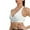 White, variant on Lovskoo 2024 Sports Bras for Women Bralette with Support Compression Solid Fitness Yoga Quick-Drying Shockproof Brassiere Running Brassiere Black