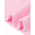 thumbnail image 5 of INSPIRE CHIC Summer Tiered Dress for Womens Notch Neck A-Line Flowy Knee Length Dresses S Pink, 5 of 6