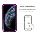 thumbnail image 4 of GoldCherry Case for iPhone 11 Pro 5.8 Inch,Heavy Duty Shockproof Full Body Protection Rugged Hybrid Case Cover with Swivel Belt Clip and Kickstand for iPhone 11 Pro 5.8 Inches(Purple), 4 of 6
