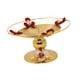 thumbnail image 5 of Plato de dulces con frutero con pedestal, bandeja organizadora de pie alto para servir, plato de exhibición de postres, para mesa de café, mostrador Diseño hueco, 5 of 8