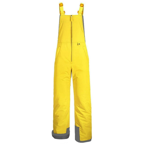 Aunavey Mens Insulated Bib Overalls Waterproof Ski Bib Overalls Winter