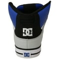 thumbnail image 3 of Dc Men's Pure High-Top Wc Black / White Blue Leather Skateboarding Shoe - 7M, 3 of 5