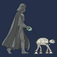thumbnail image 2 of Men's Star Wars Darth Vader AT-AT Walker Graphic Tee Color: Navy Heather Size: M, 2 of 4