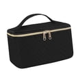 thumbnail image 1 of Bolsa de tocador Organizador de la moda Compacta con bolso de caja de transporte de cremallera de dos vías para conjuntos de manicura Aceite esencial, 1 of 8