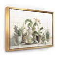 thumbnail image 1 of Orchidées de Serre - Toile Encadrée Florale de Cottage, 1 of 3