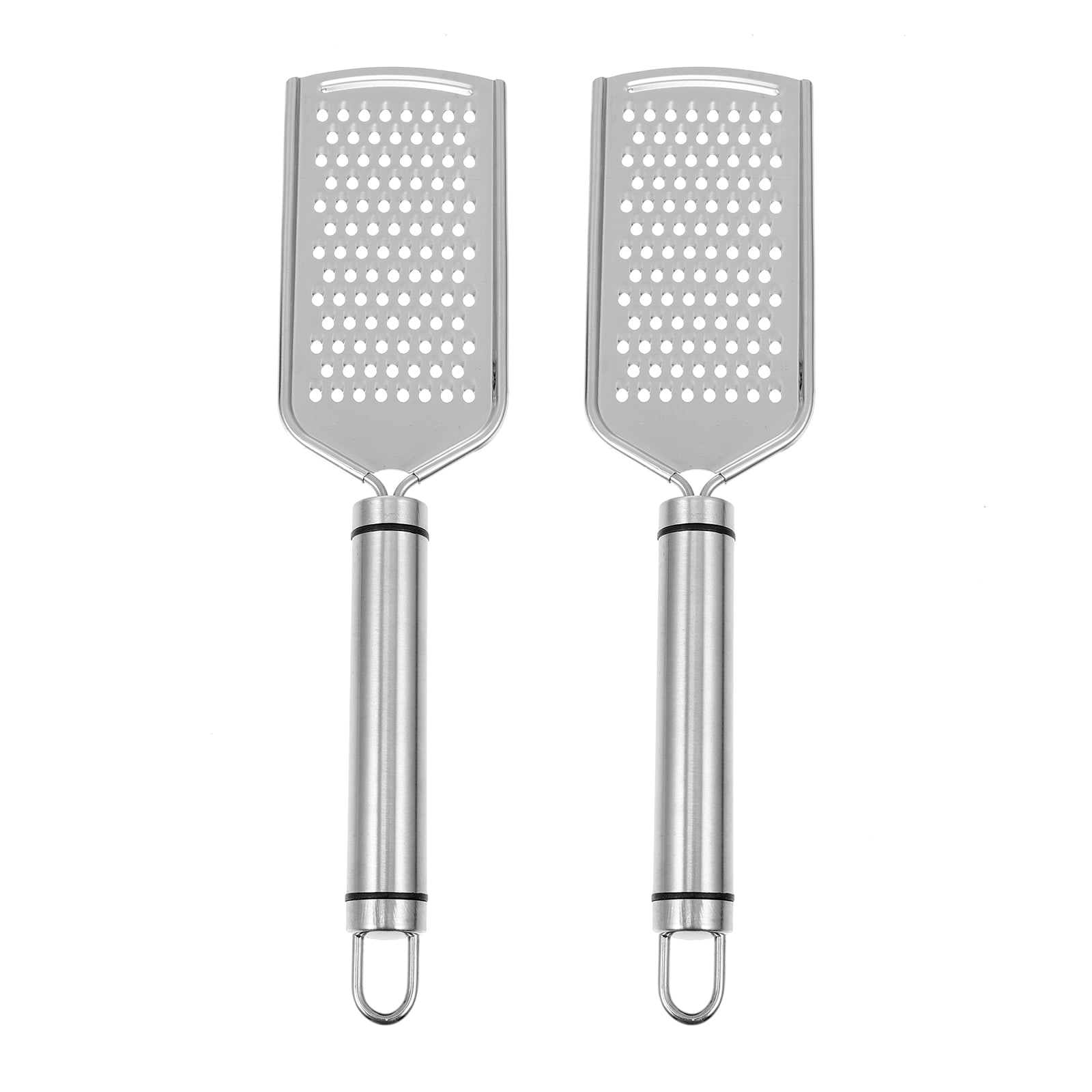 HOMEMAXS 2pcs Stainless Steel Ginger Grater Multipurpose Vegetable